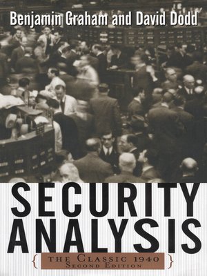 cover image of Security Analysis